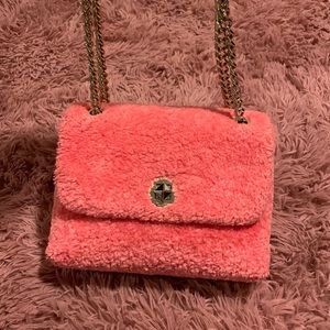 Fluffy Pink Kate spade ♠️